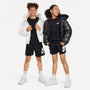 Sudadera para niños talla grande Nike Sportswear Club Fleece – Negro/Blanco – vista 4