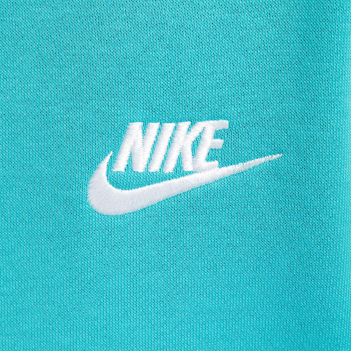 Sudadera con gorro sin cierre para niños talla grande Nike Sportswear Club Fleece – Cactus empolvado/Blanco – vista 4