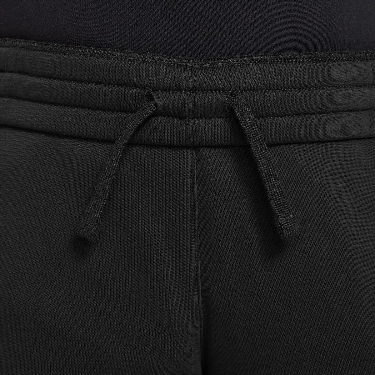 Joggers para niños talla grande (talla amplia) Nike Sportswear Club Fleece – Negro/Blanco – vista 3