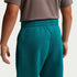 Pants holgados para niños talla grande Nike Sportswear Club Fleece – Abeto brillante/Blanco – vista 4