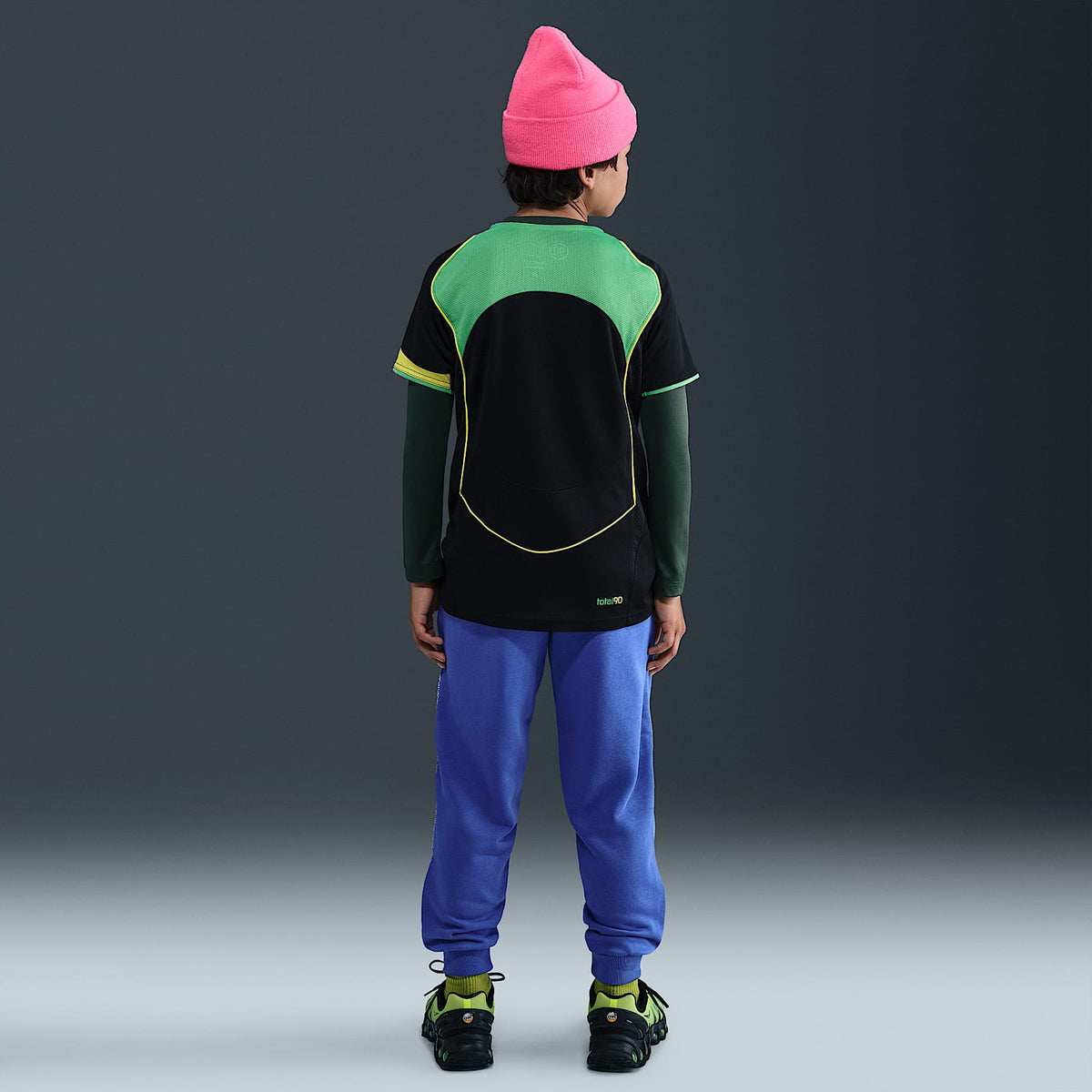 Joggers de French Terry para niños talla grande Nike Sportswear Club – Azul cometa/Aluminio – vista 6