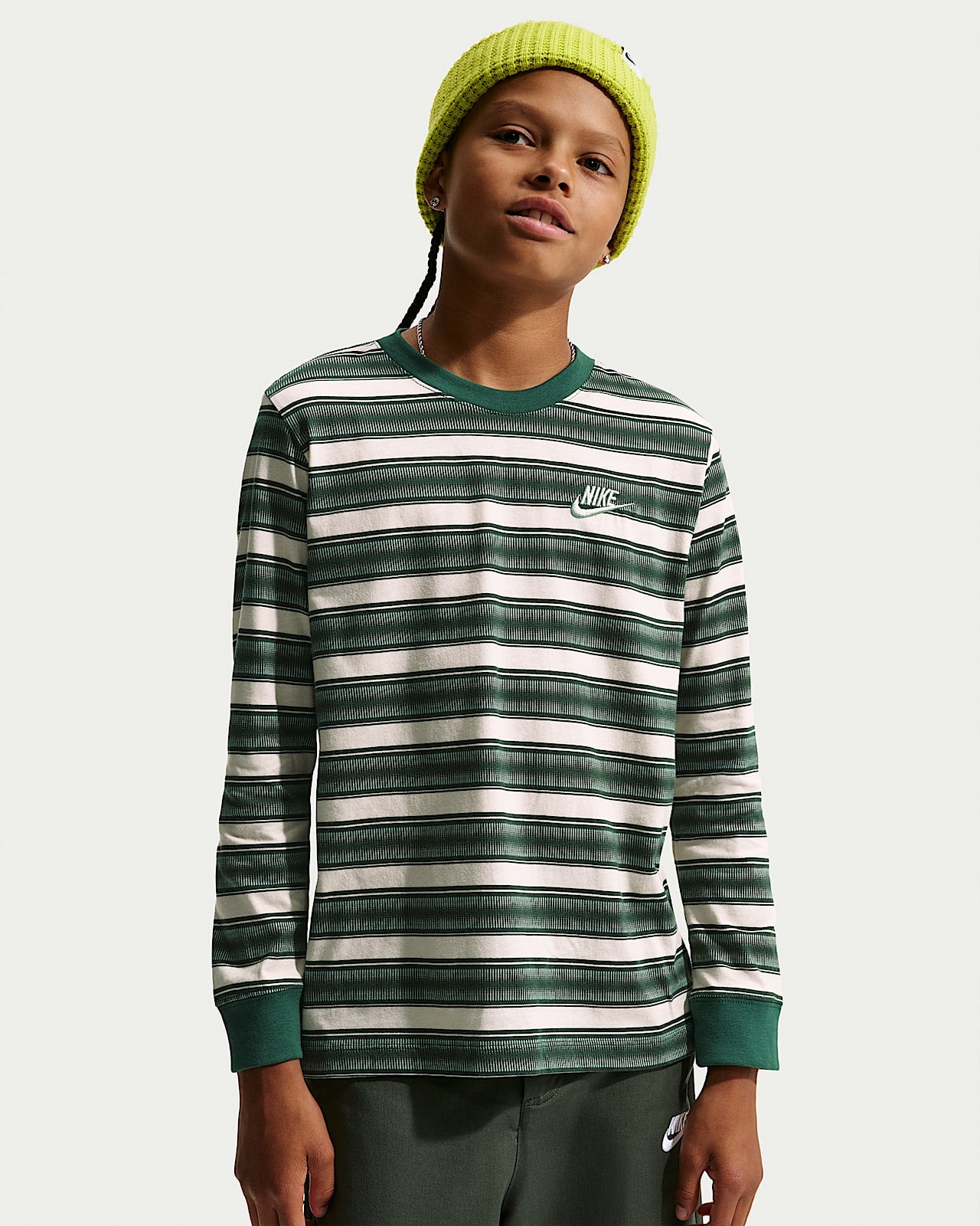 Camiseta Manga Larga Nike Sportswear para Niño Grande