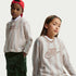 Jersey de malla de manga larga para niños talla grande Nike Sportswear Collection – Marrón verdoso claro/Lino/Marrón verdoso claro – vista 1