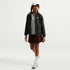 Chamarra Repel con gorro para niños talla grande Nike Sportswear Windrunner – Negro/Negro/Blanco – vista 6