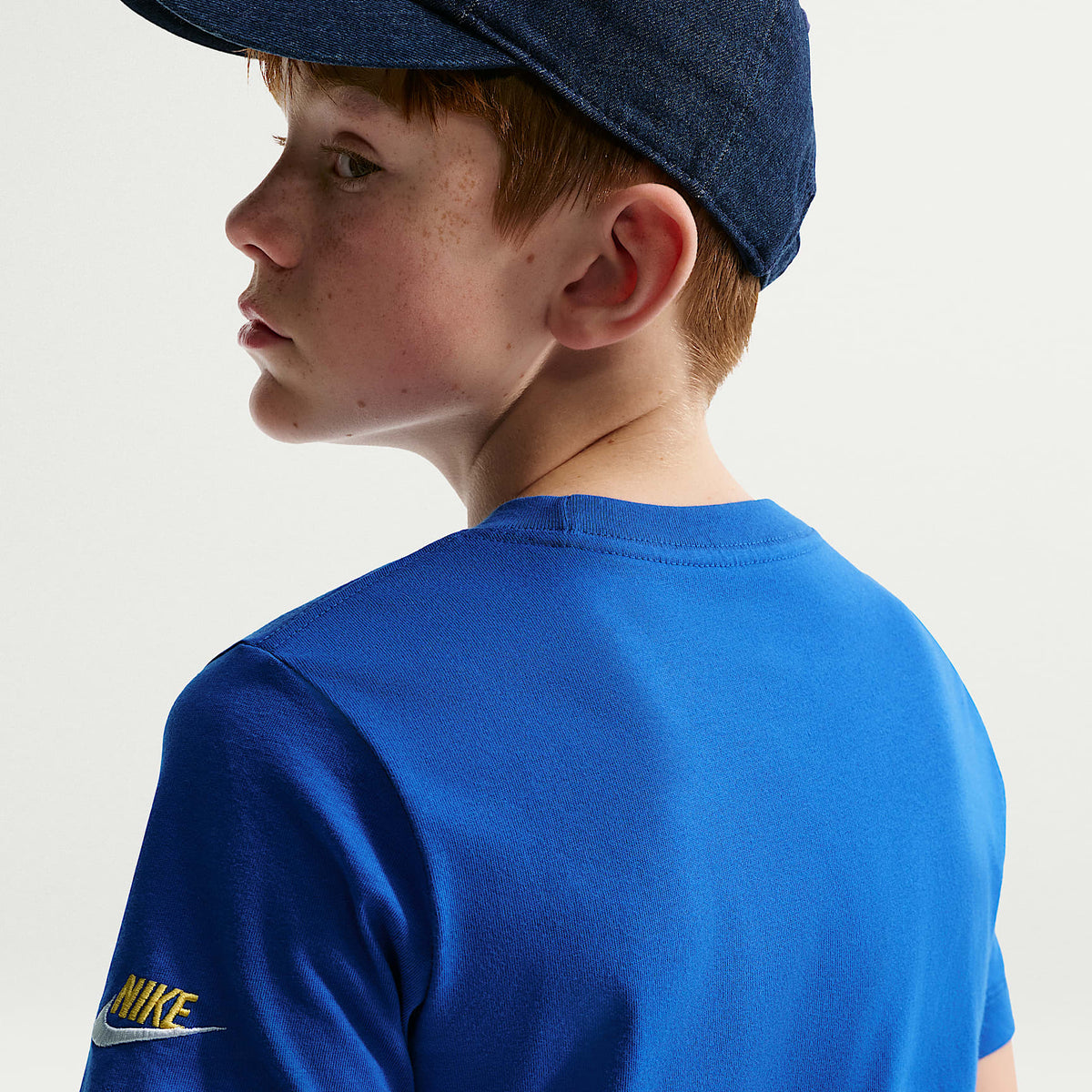Playera para niños talla grande Nike Sportswear – Royal juego – vista 2