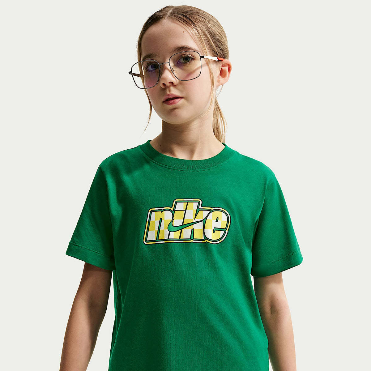 Playera para niños talla grande Nike Sportswear – Malaquita – vista 1