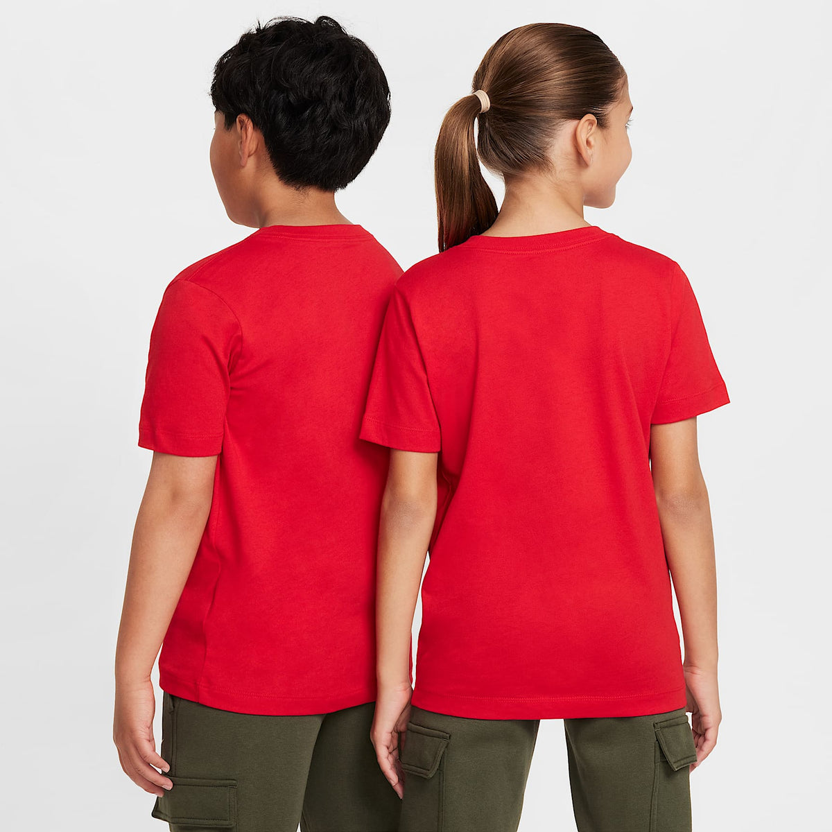 Playera para niños talla grande Nike Sportswear – Rojo universitario – vista 2