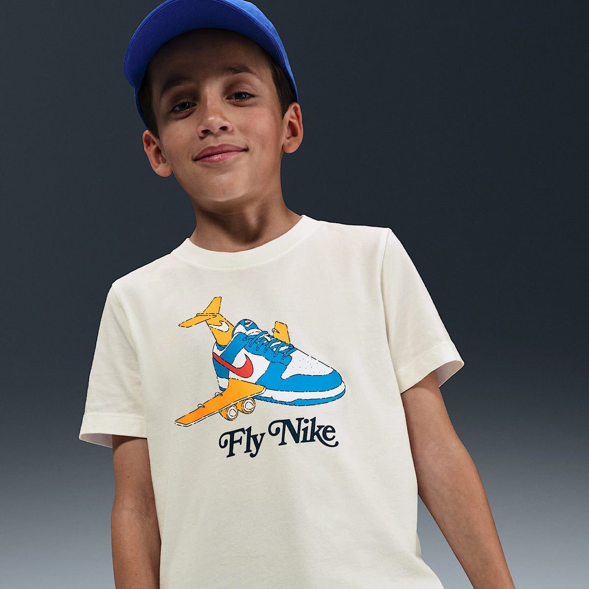Playera para niños talla grande Nike Sportswear – Vela – vista 1