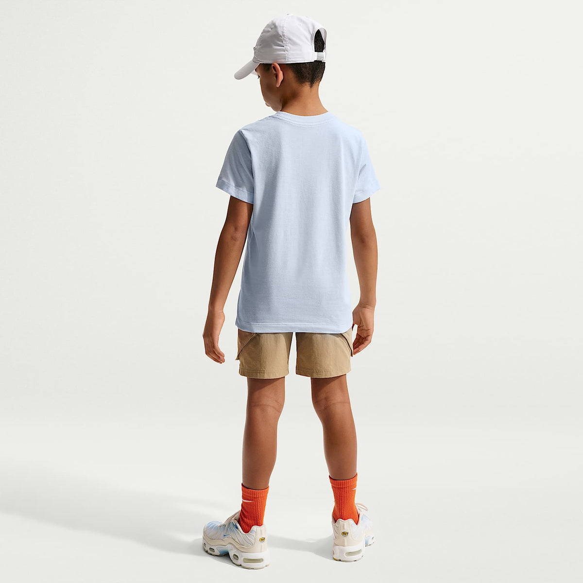 Playera para niños talla grande Nike Sportswear – Azul hidrógeno – vista 5