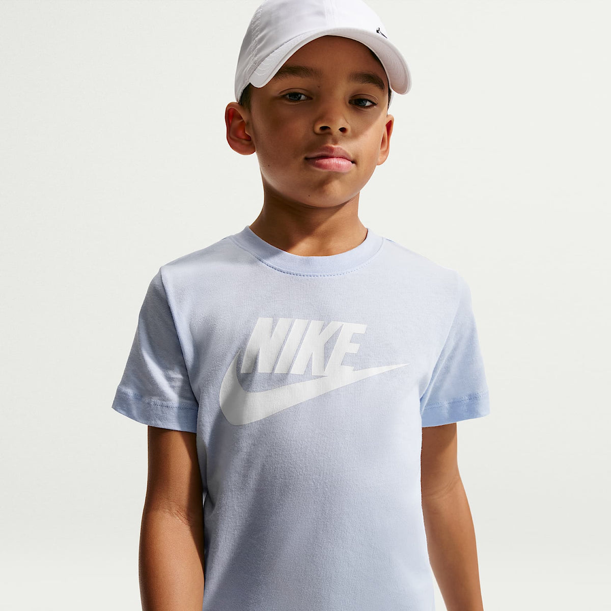 Playera para niños talla grande Nike Sportswear – Azul hidrógeno – vista 1