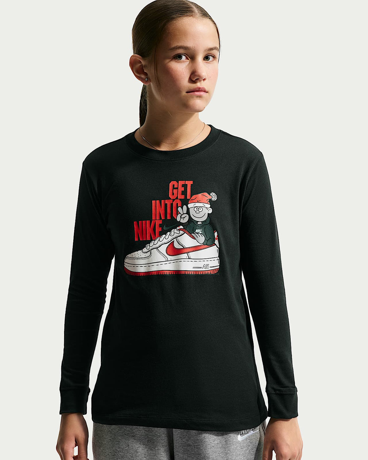 Camiseta Nike Sportswear Manga Larga para Niño Grande