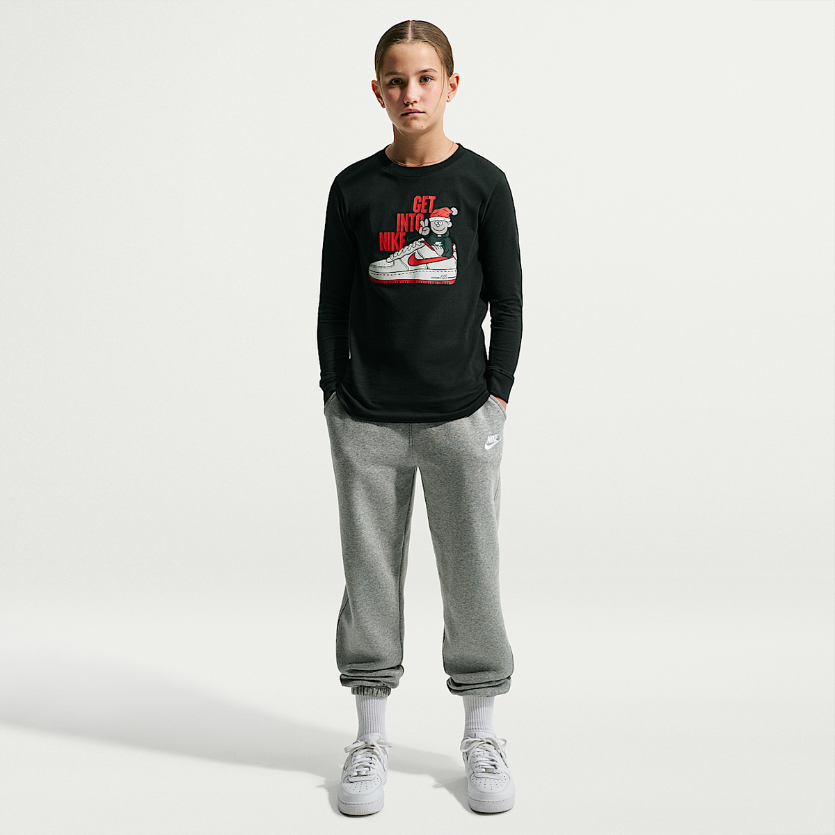 Camiseta Nike Sportswear Manga Larga para Niño Grande