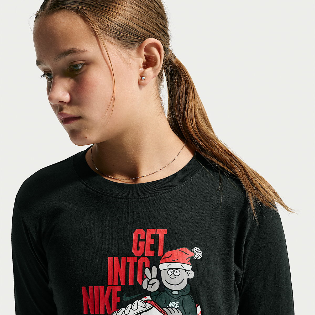 Camiseta Nike Sportswear Manga Larga para Niño Grande