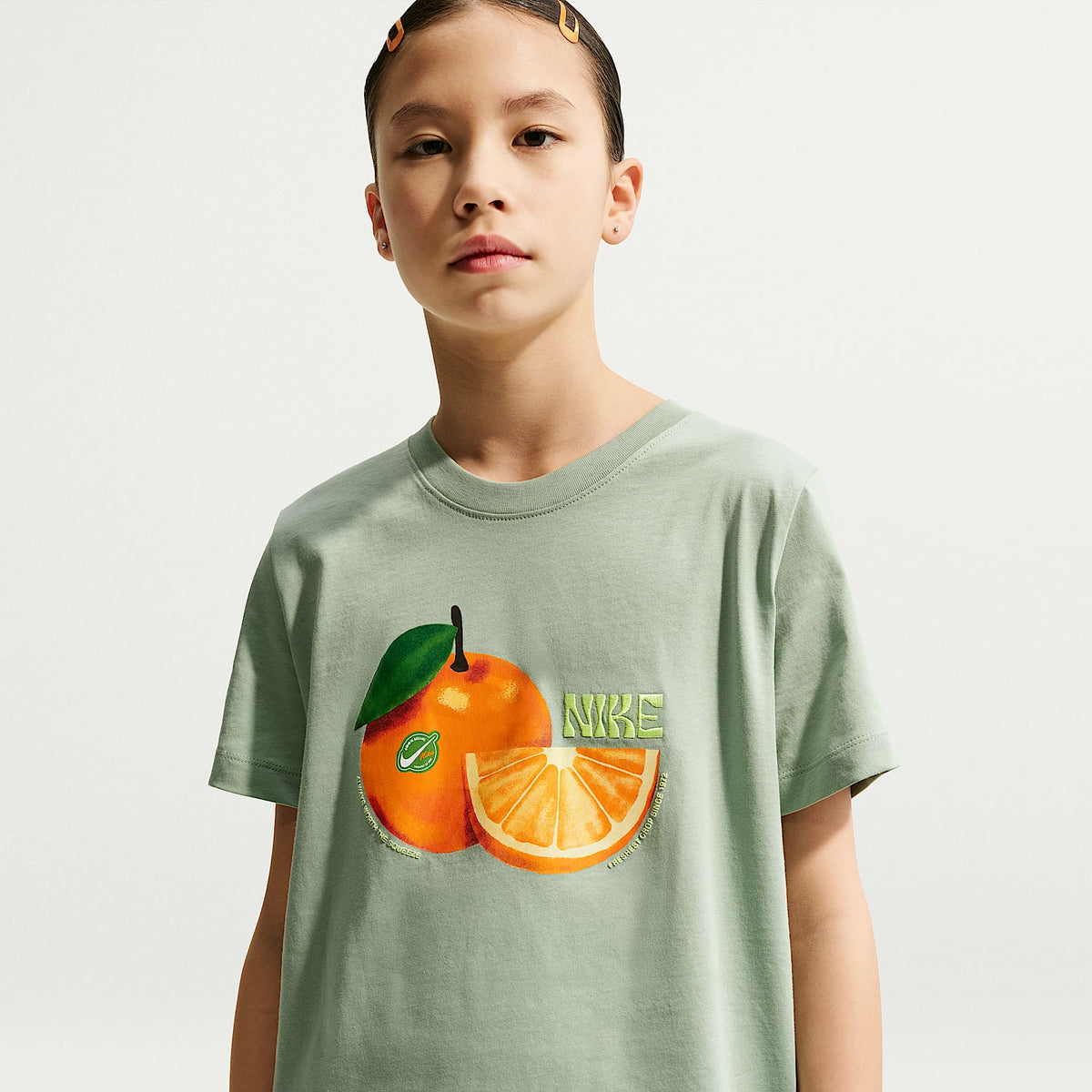 Playera para niños talla grande Nike Sportswear – Vapor – vista 1