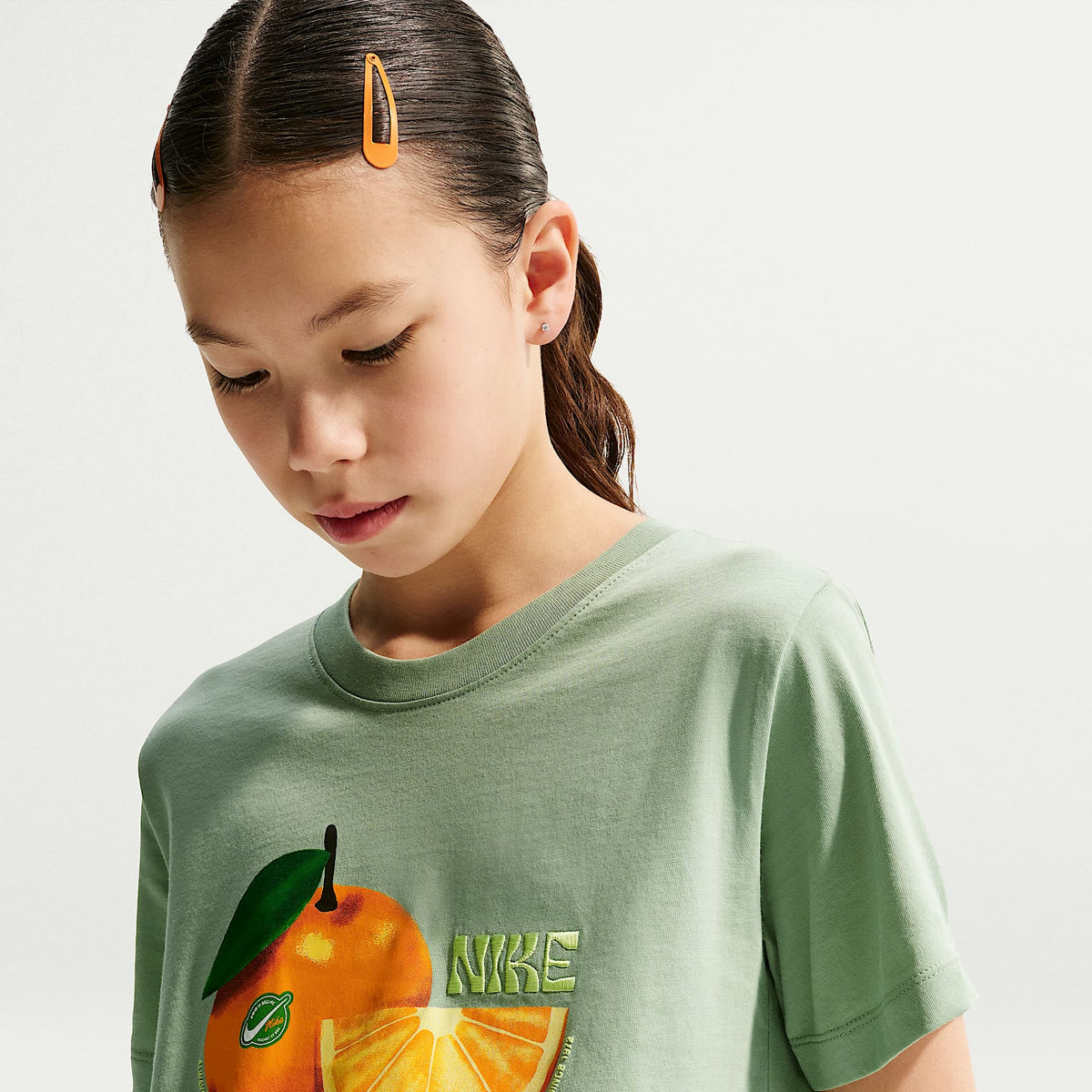 Playera para niños talla grande Nike Sportswear – Vapor – vista 3