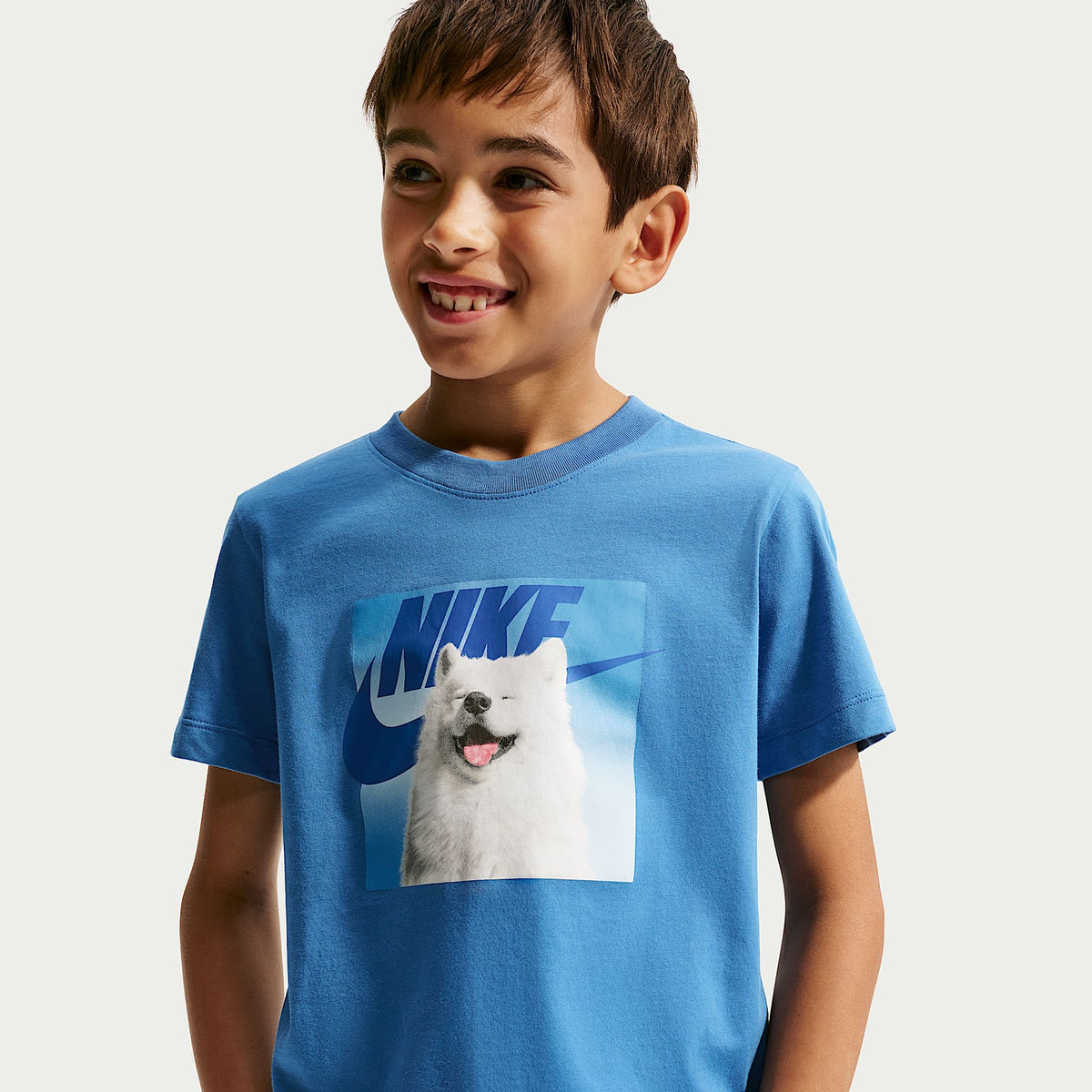 Playera para niños talla grande Nike Sportswear – Estrella azul – vista 1
