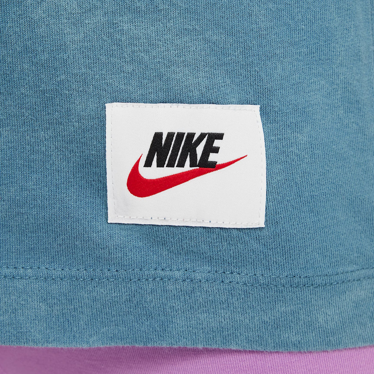 Playera para niños talla grande Nike Sportswear – Azul humeante – vista 5