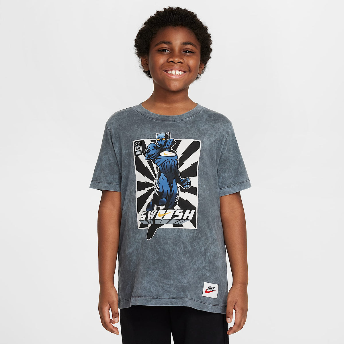 Playera para niños talla grande Nike Sportswear – Antracita – vista 1