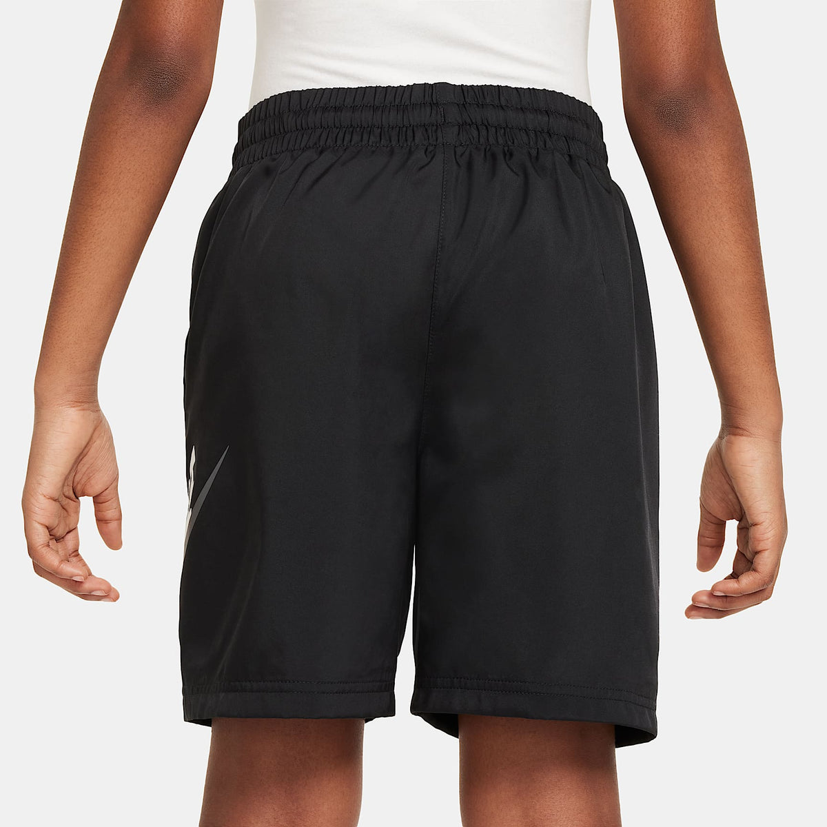 Shorts de tejido Woven para niños talla grande Nike Sportswear – Negro – vista 4
