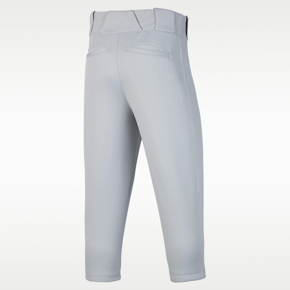 Pants de béisbol de cintura alta para niños talla grande Nike Vapor Select 2 – Gris lobo/Negro – vista 2