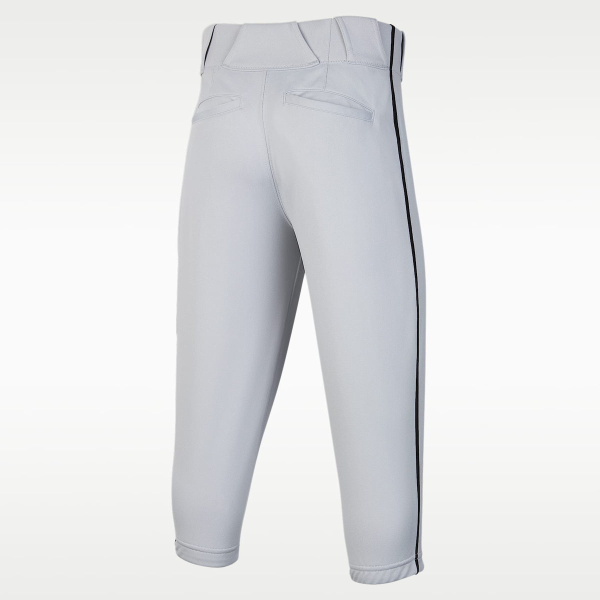 Pants de béisbol entubados de cintura alta para niños talla grande Nike Vapor Select 2 – Gris lobo/Negro/Negro – vista 2
