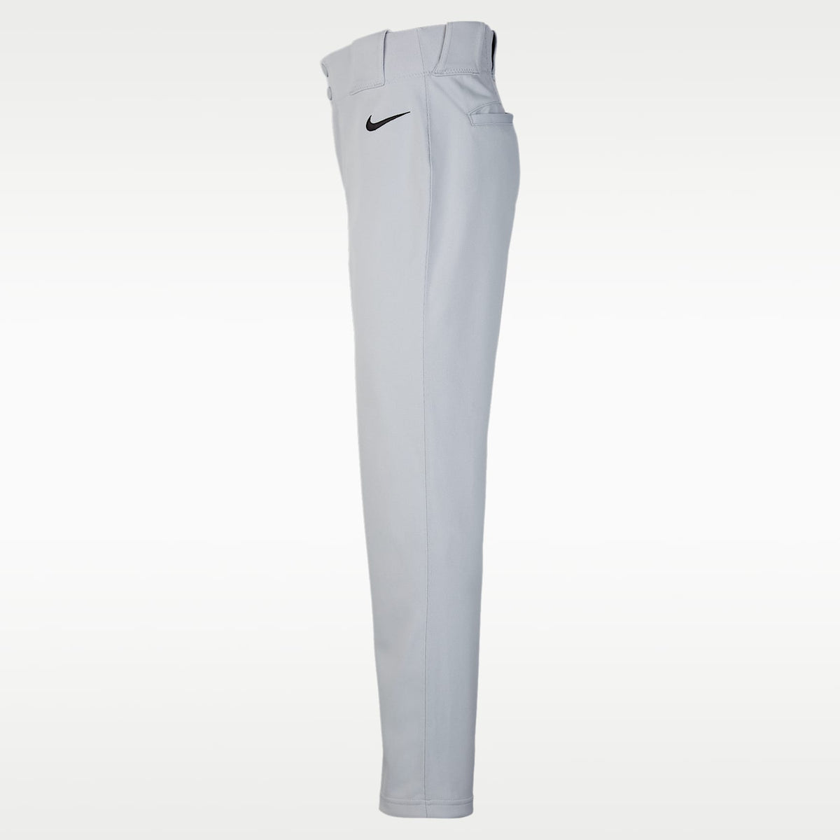 Pants de béisbol para niño talla grande Nike Vapor Select 2 – Gris lobo/Negro – vista 3