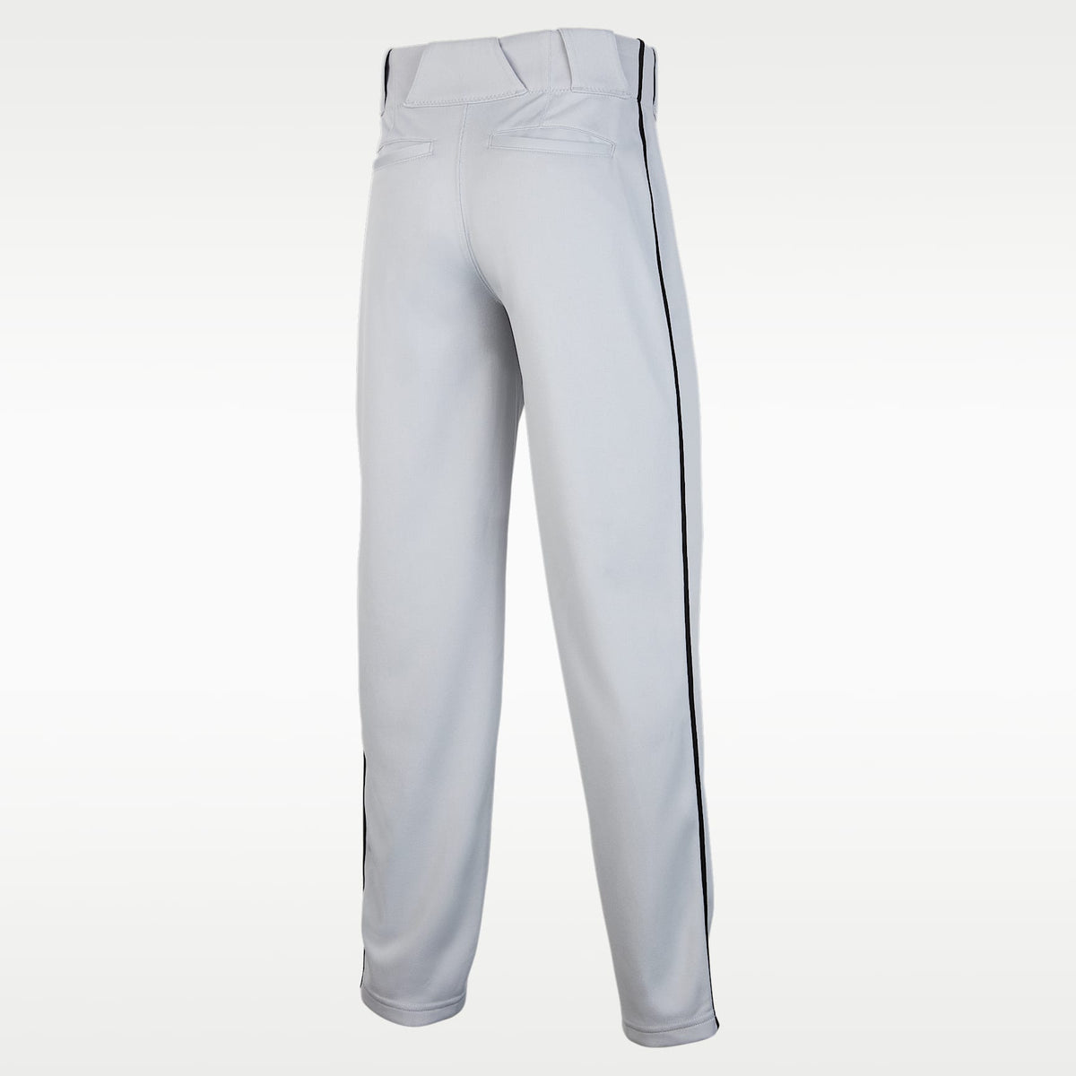 Pants de béisbol entubados para niños talla grande Nike Vapor Select 2 – Gris lobo/Negro/Negro – vista 2