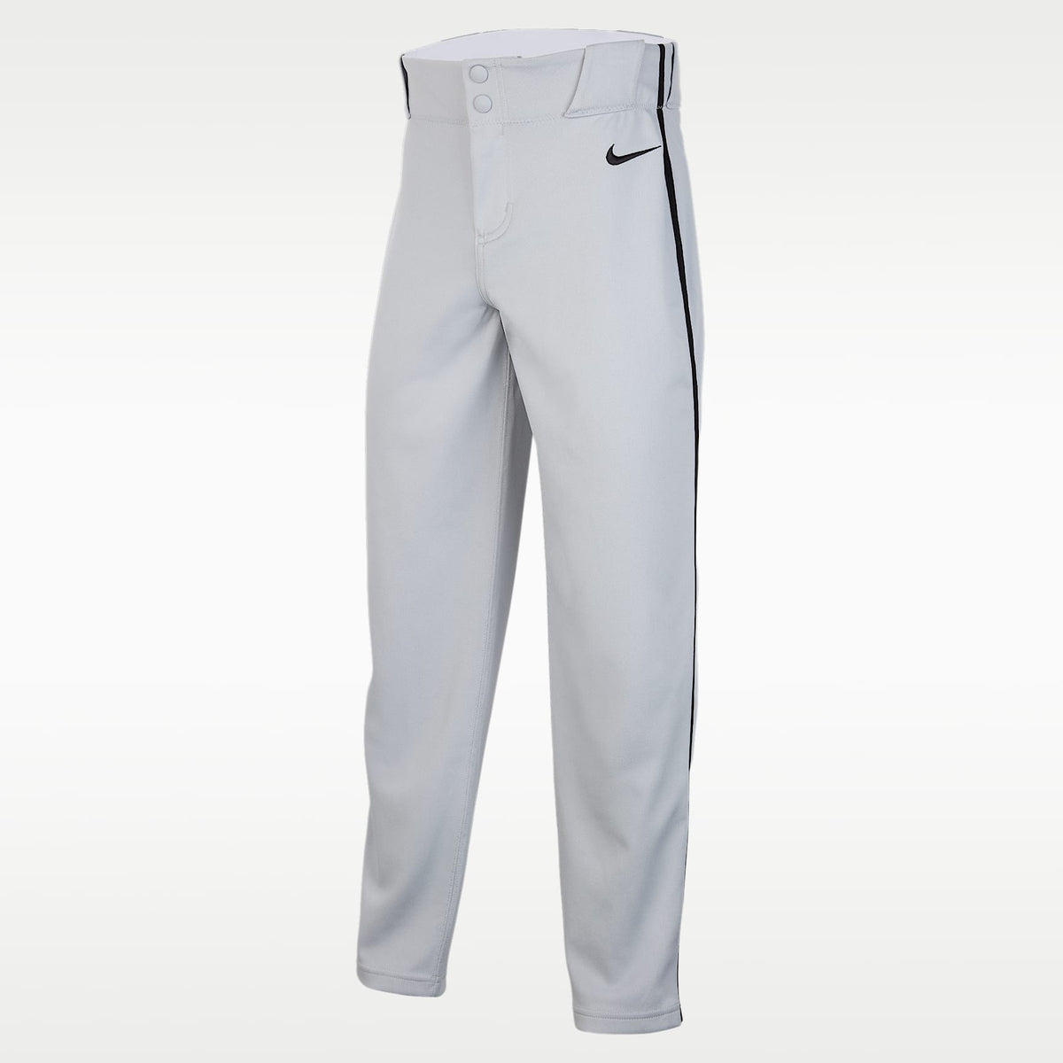 Pants de béisbol entubados para niños talla grande Nike Vapor Select 2 – Gris lobo/Negro/Negro – vista 1