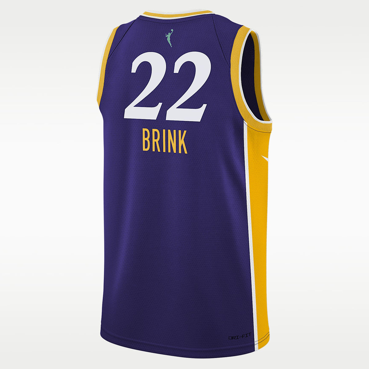 Jersey Nike Dri-FIT de la WNBA Swingman para niños talla grande Cameron Brink Los Angeles Sparks 2024 Explorer Edition – Morado campo – vista 2