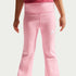 Leggings acampanados Dri-FIT infantiles Nike – Rosa – vista 2