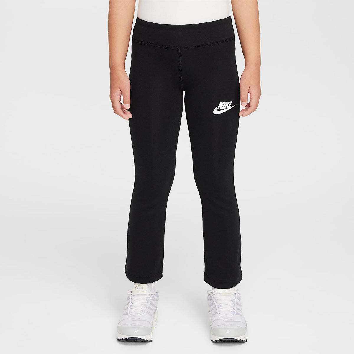 Leggings acampanados Dri-FIT para niña talla pequeña Nike – Negro – vista 1