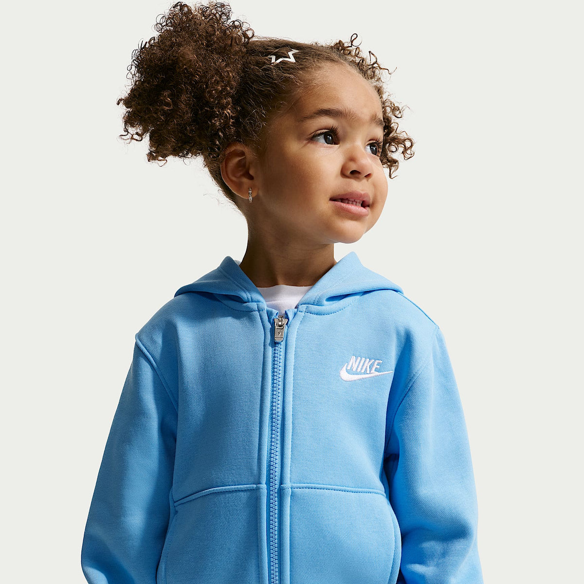 Conjunto de dos piezas Club con cierre completo para bebé (12 a 24 meses) Nike – Azul fútbol – vista 2