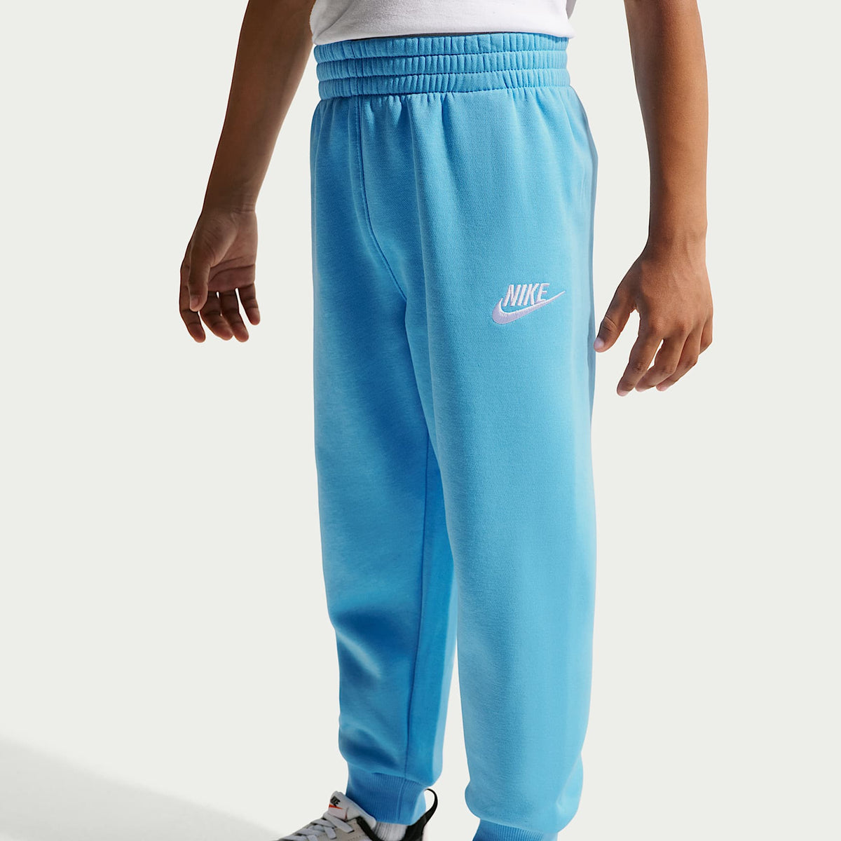 Conjunto de 2 piezas Club de cierre completo para niños talla pequeña Nike – Azul fútbol – vista 4