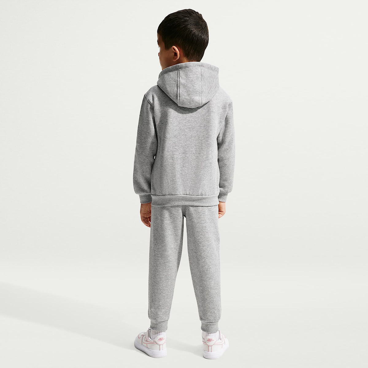Conjunto de 2 piezas Club de cierre completo para niños talla pequeña Nike – Gris – vista 7