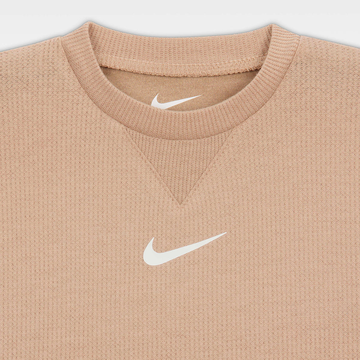 Enterito con diseño tipo waffle para bebé Nike – Cáñamo – vista 3