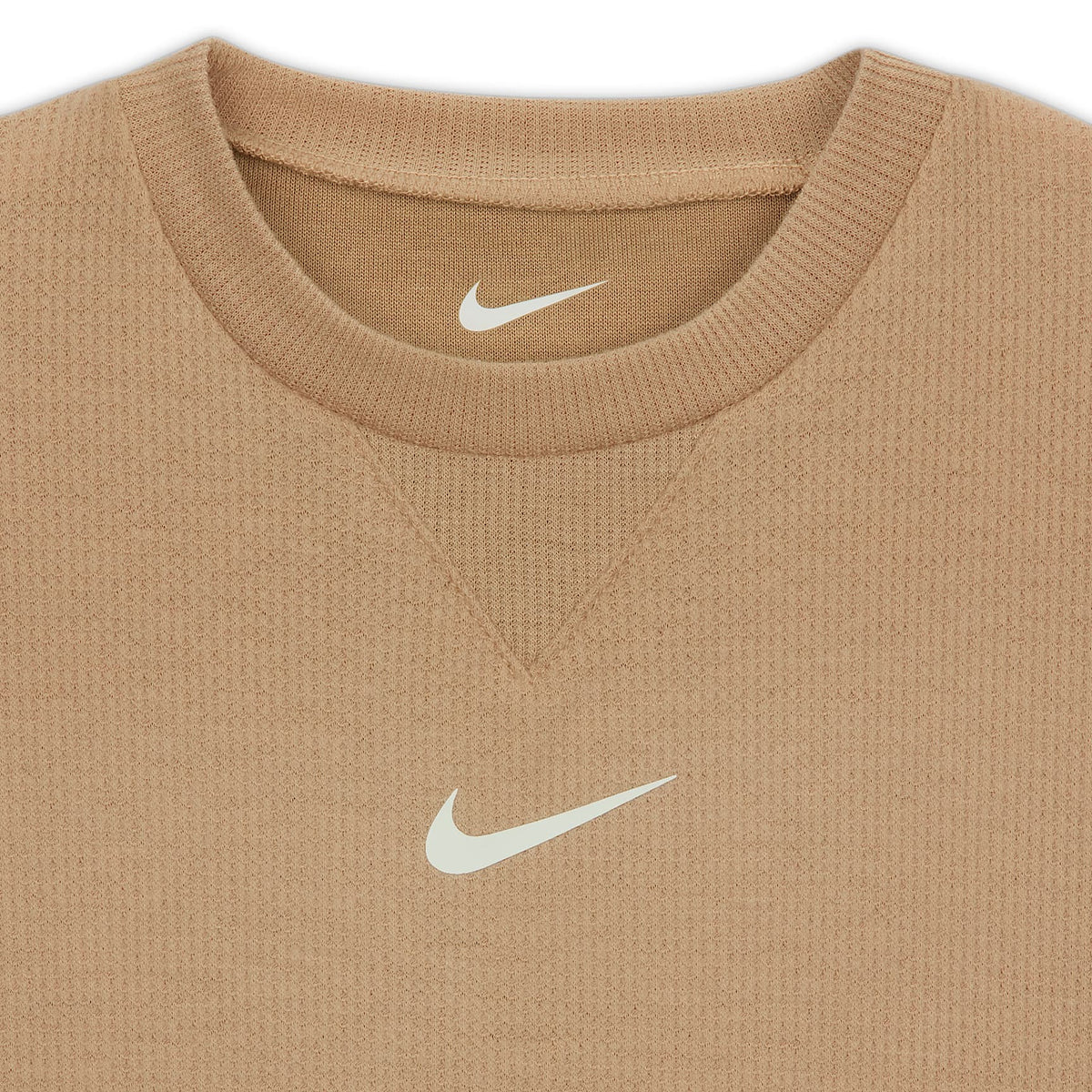 Enterito con diseño tipo waffle para bebé Nike – Marrón – vista 3