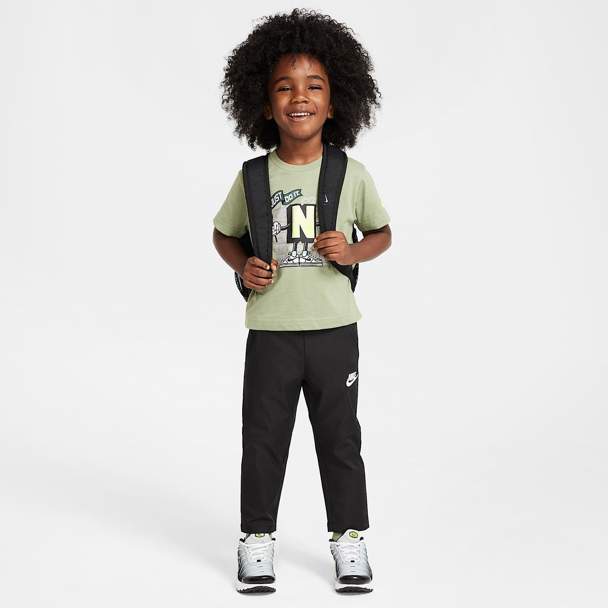 Pants de tejido Woven Dri-FIT infantiles Nike – Negro – vista 6