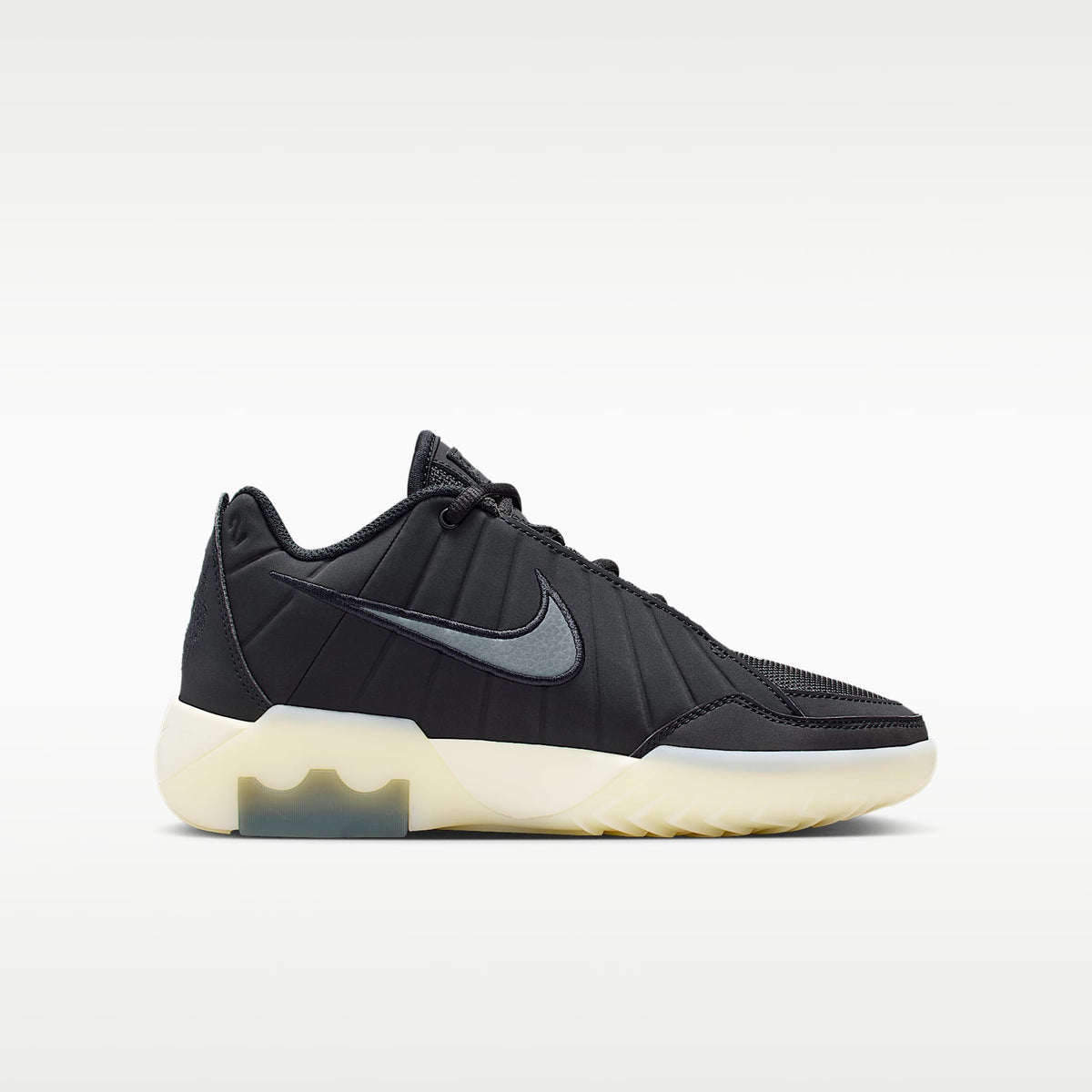 LeBron Witness 9 – Negro/Leche de coco/Gris hierro – vista 3