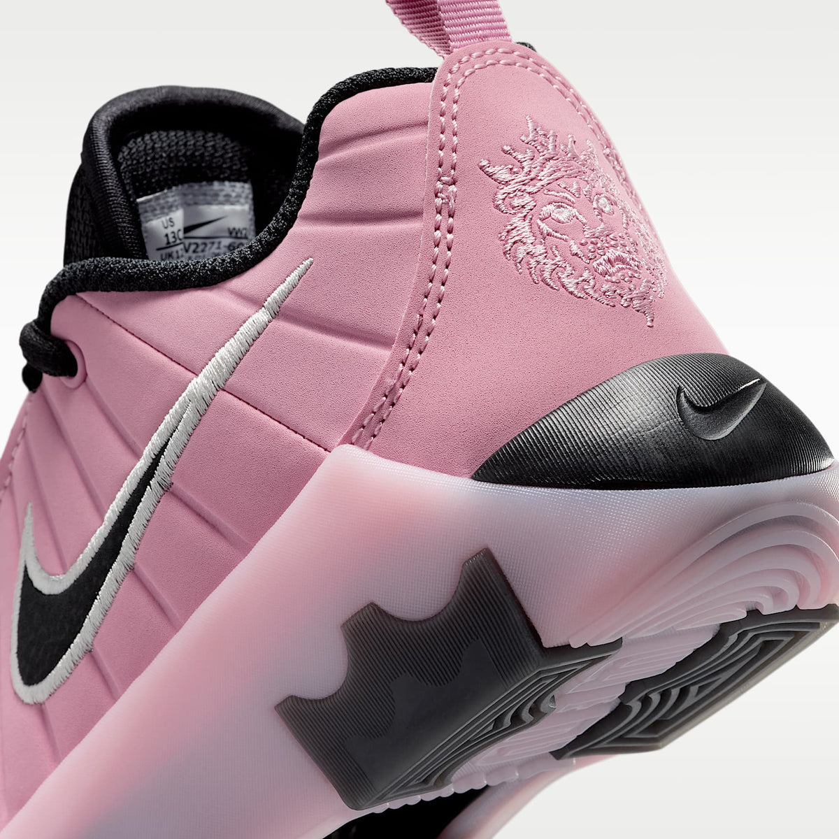 LeBron Witness 9 – Rosa elemental/Rosa/Espuma rosa/Negro – vista 8