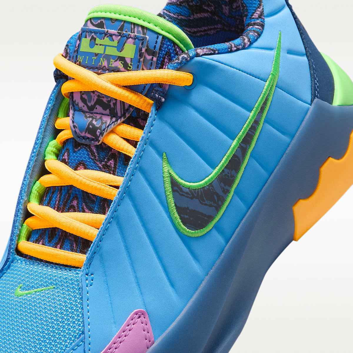 LeBron Witness 9 – Azul universitario/Azul marino medianoche/Avalancha lima/Negro – vista 7