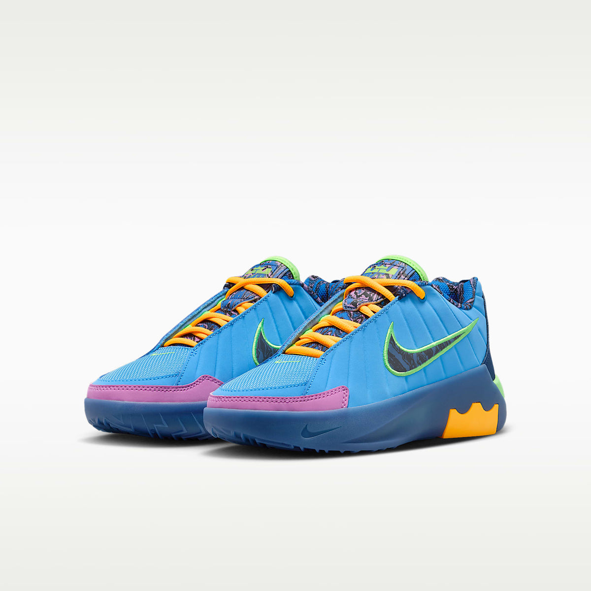 LeBron Witness 9 – Azul universitario/Azul marino medianoche/Avalancha lima/Negro – vista 5