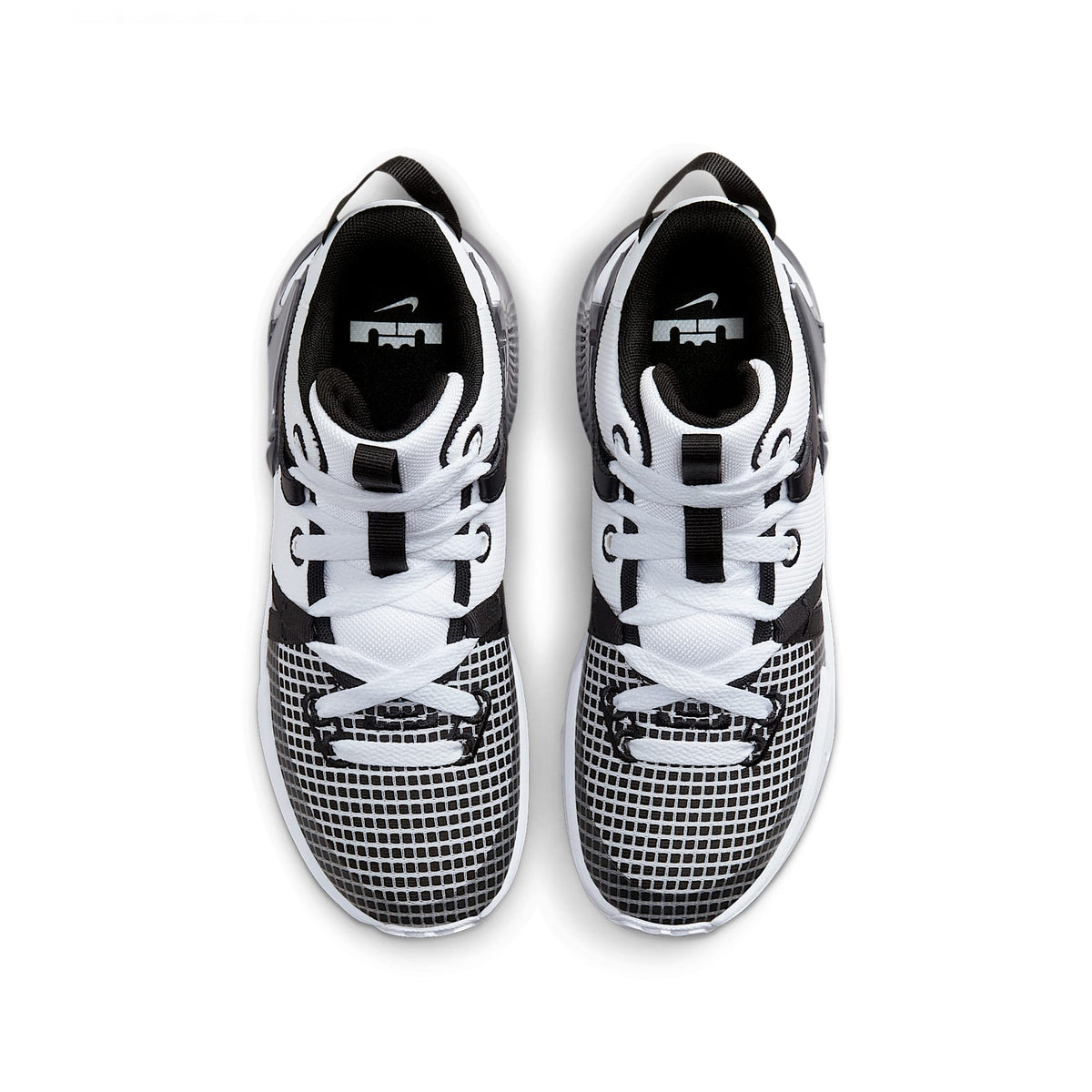 LeBron Witness 7 – Blanco/Negro/Negro/Plata metalizado – vista 4