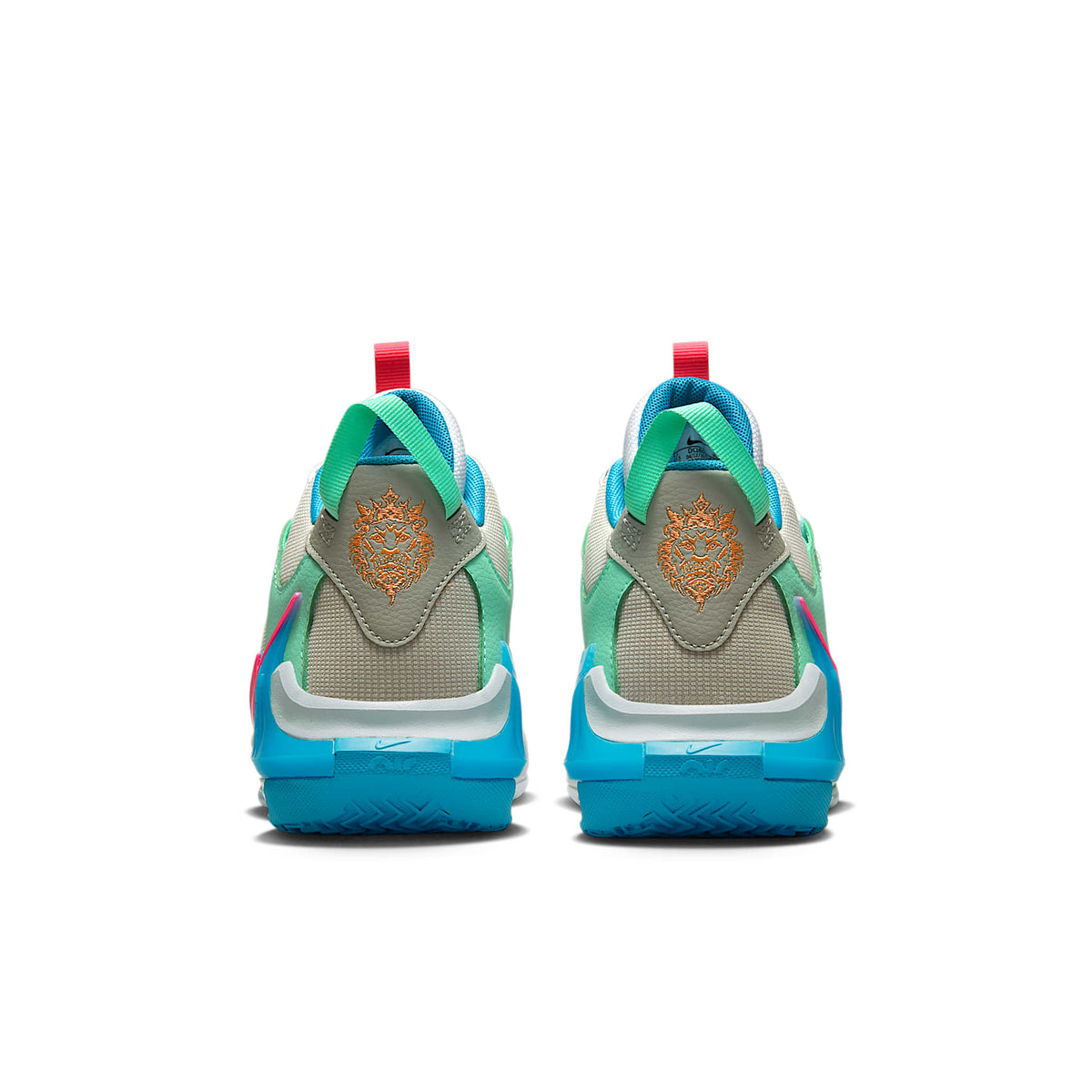 LeBron Witness 7 – Gris niebla/Adoquín/Azul láser/Hiperrosa – vista 6