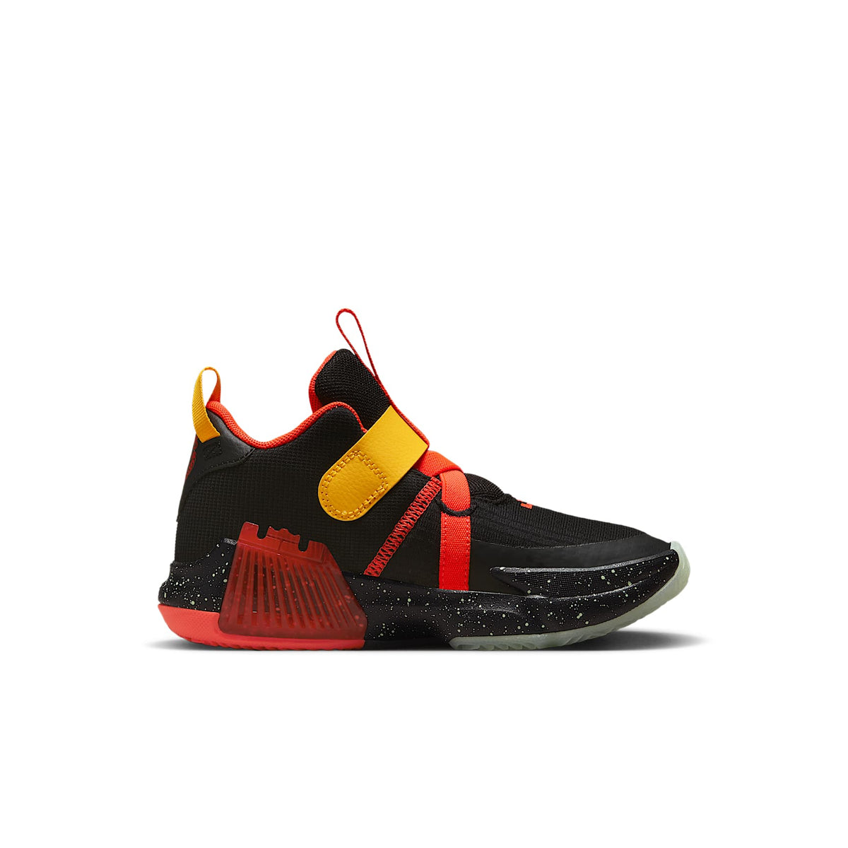 LeBron Witness 7 – Negro/Carmesí brillante/Oro universitario/Voltio ligero – vista 3