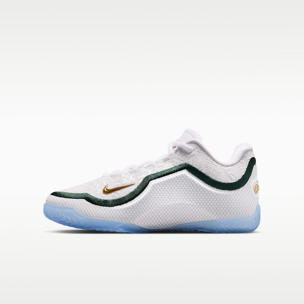 LeBron XXIII "From This Point Forward" – Blanco/Gris humo/Negro/Verde estadio – vista 1