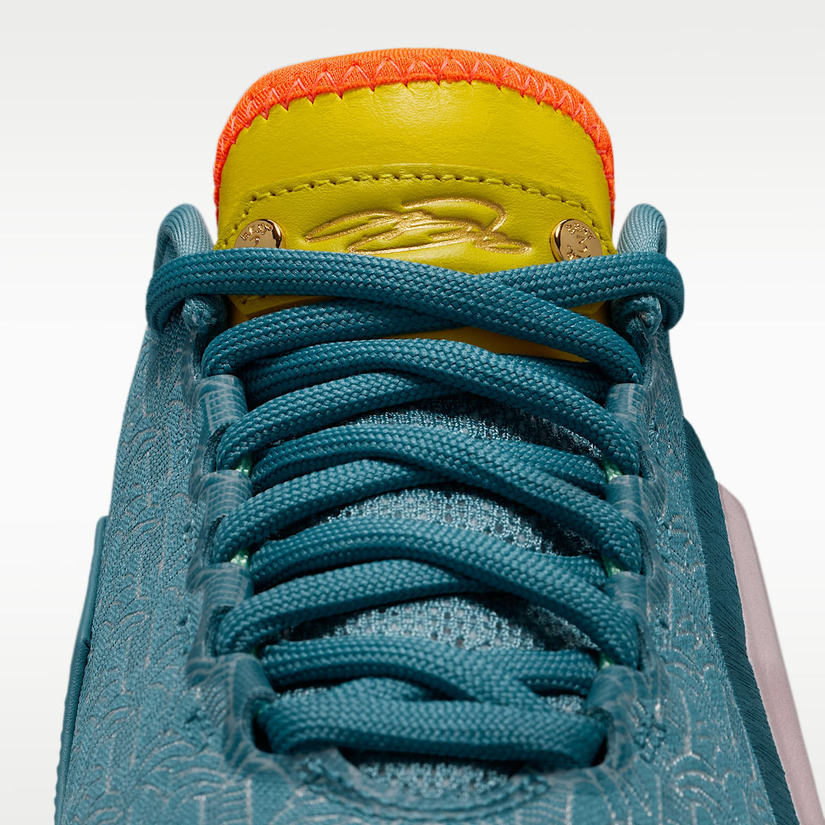 LeBron XXIII “Miami Twice” – Azul humeante/Relámpago/Naranja total/Multicolor – vista 9