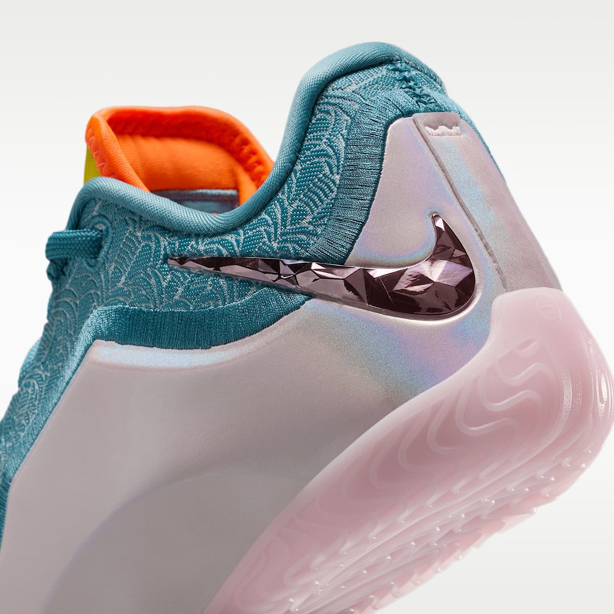 LeBron XXIII “Miami Twice” – Azul humeante/Relámpago/Naranja total/Multicolor – vista 8