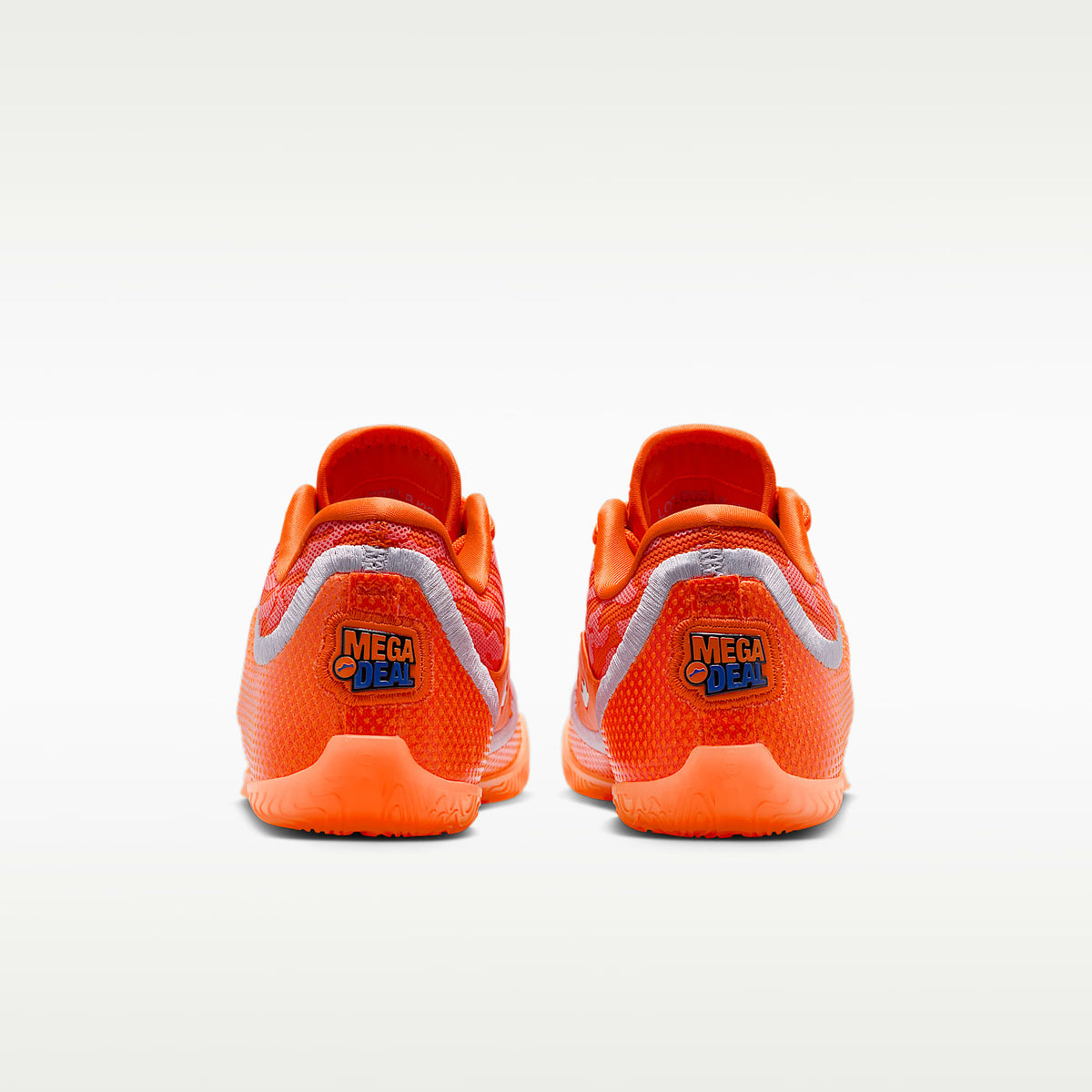 LeBron XXIII "Shoe Bag" – Naranja seguridad/Oro metalizado/Gris lobo – vista 6