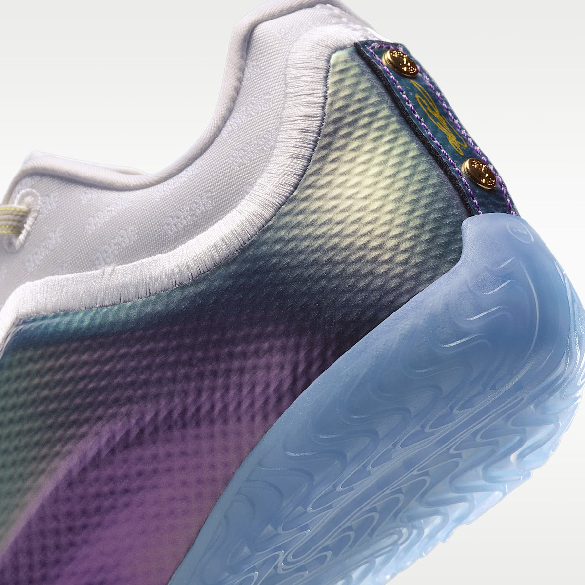 LeBron XXIII "For The Record" – Blanco/Blanco/Negro – vista 8