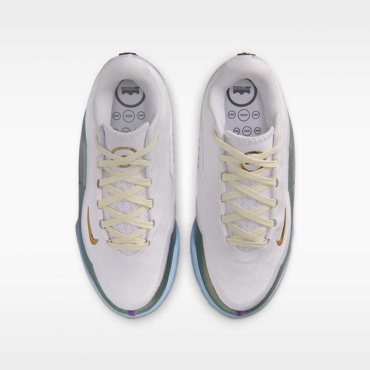 LeBron XXIII "For The Record" – Blanco/Blanco/Negro – vista 4
